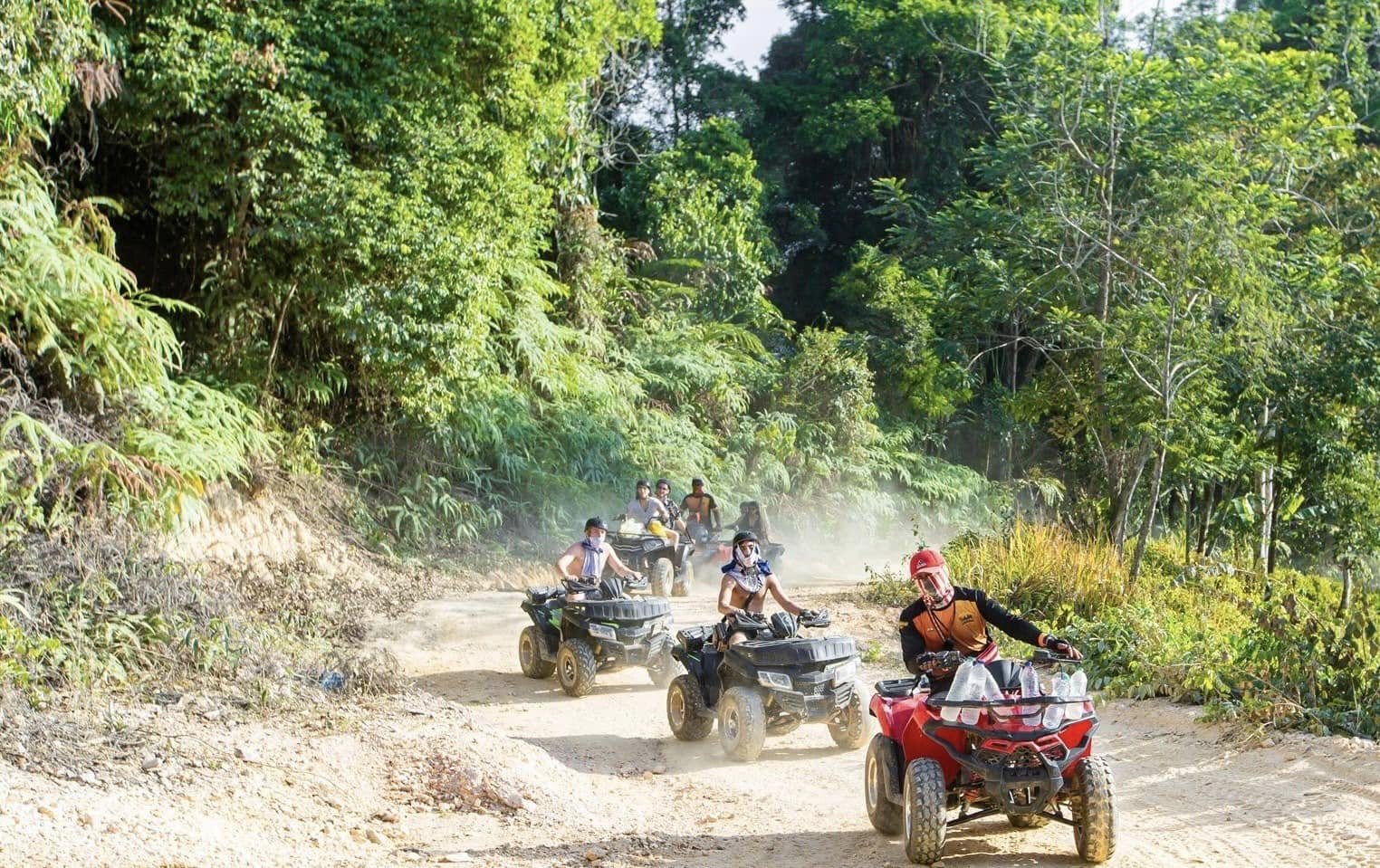 ATV ลุยเส้นทางป่า