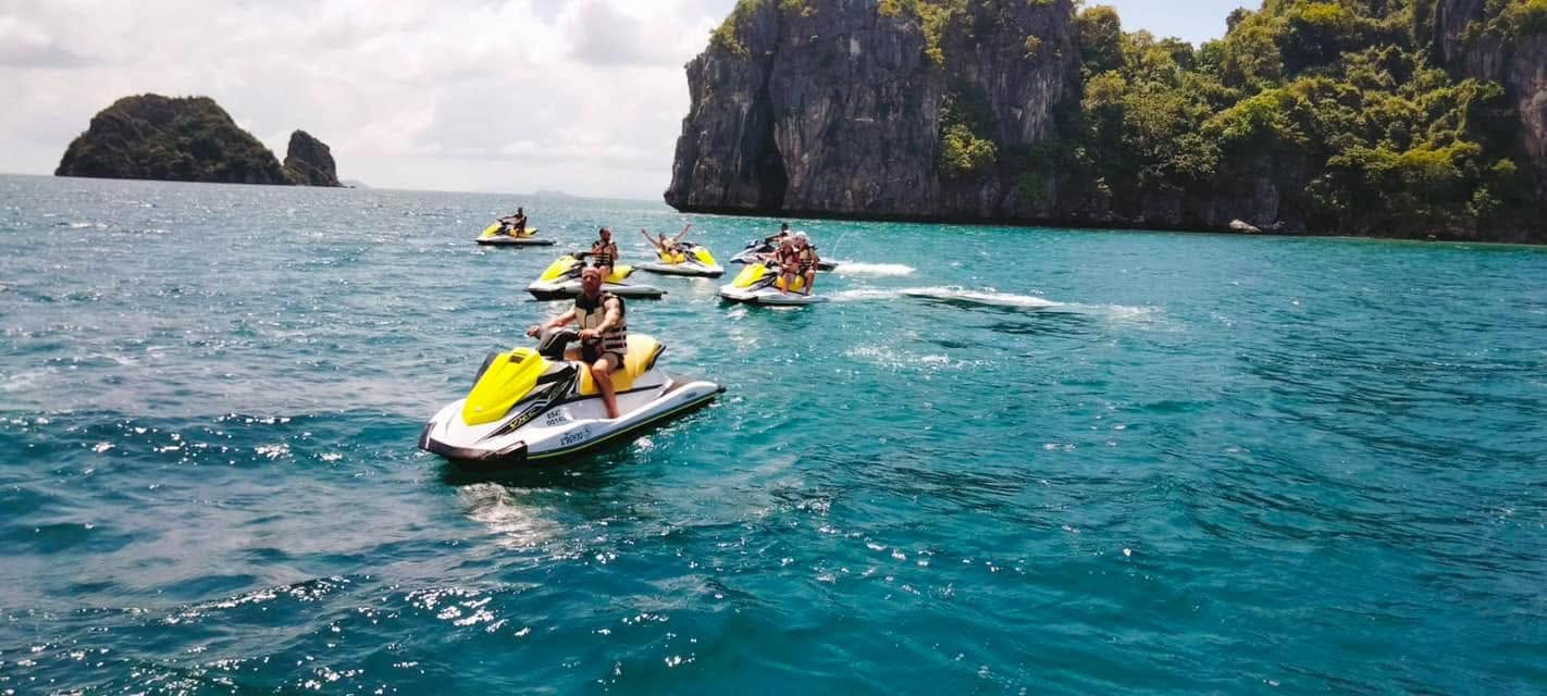 เจ็ตสกีรอบเกาะ
